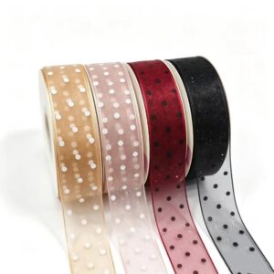 Korean Style Starry Organza Ribbon